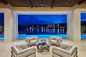 Classic Contemporary Outdoor Living Space