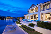 Classic Contemporary Exterior Waterfront
