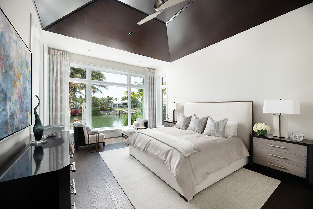 Port Royal Contemporary Master Bedroom