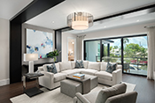 Port Royal Contemporary Living Room