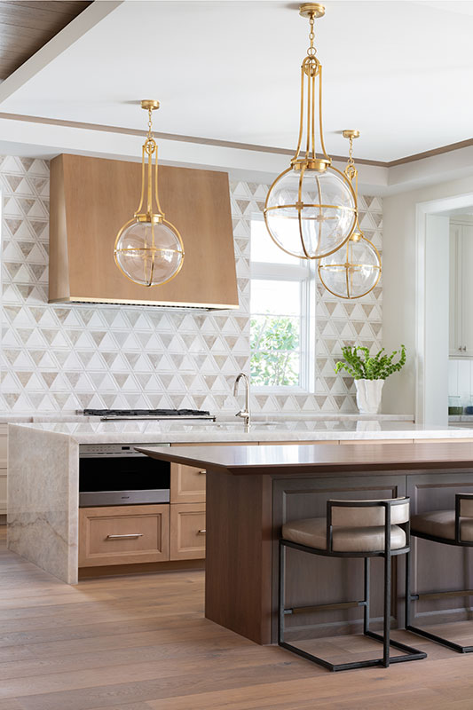 Kitchen - Aqualane Shores Coastal Contemporary Interior Design