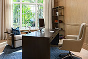 High End Contemporary Office Naples Interior Design by Ficarra Design Associates