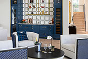 High End Contemporary Bar Naples Interior Design by Ficarra Design Associates