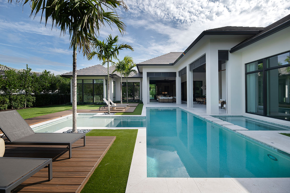 Coquina Sands Tropical Retreat pool area