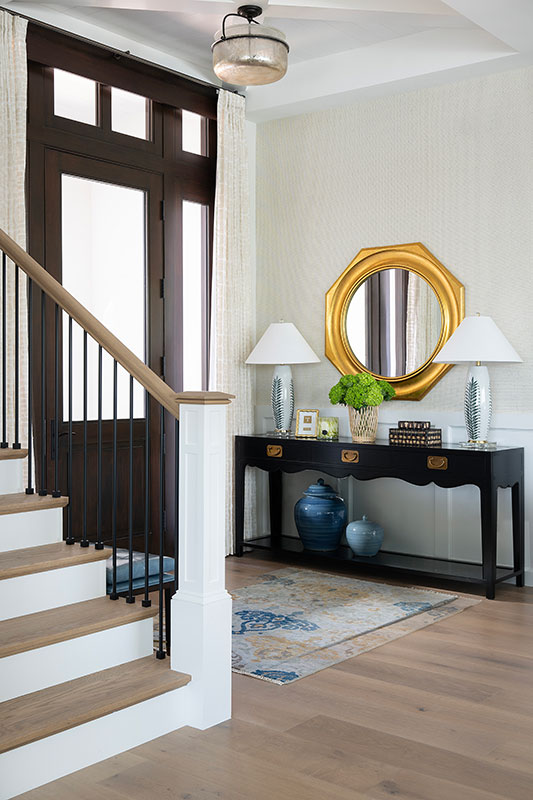 Foyer - Old Naples Fresh Traditional Interior Design