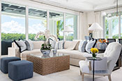 Living Room - Old Naples Fresh Traditional Interior Design