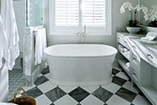 Master Bath - Old Naples Fresh Traditional Interior Design