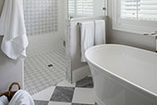 Master Bath - Old Naples Fresh Traditional Interior Design