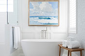 Guest Bath - Old Naples Fresh Traditional Interior Design