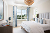 Guest Bedroom - Olde Naples Coastal Transitional Interior Design