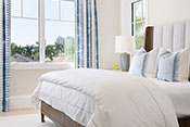 Guest Bedroom - Olde Naples Coastal Transitional Interior Design