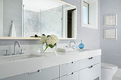 Master Bath - Olde Naples Coastal Transitional Interior Design