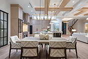 Park Shore Contemporary Interior Design Dining