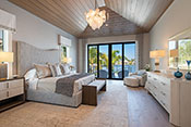 Park Shore Contemporary Interior Design Master Bedroom