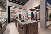 Park Shore Contemporary Interior Design Outdoor Kitchen