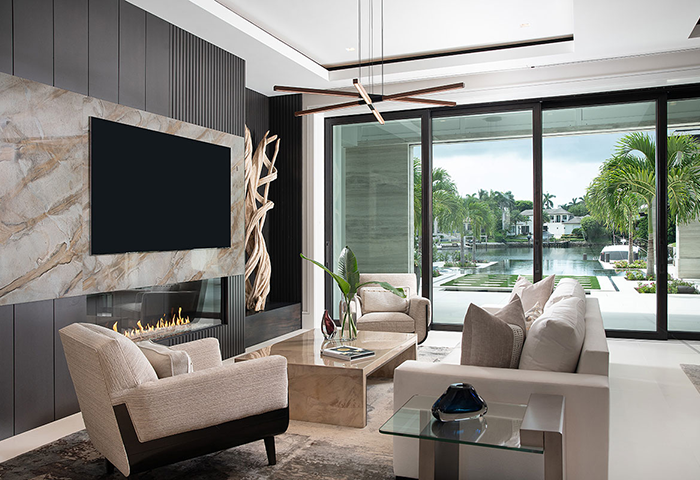 Parkshore Penthouse Contemporary Interior Design Gallery